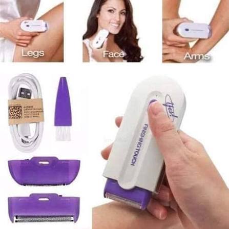 Depilador Elétrico Portátil Feminino — Remove Pelos Sem Dor e Sem Alergia