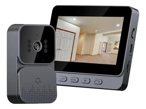 Campainha de Vídeo Inteligente Wi-Fi — Veja e Fale com Quem Chega Pelo Celular
