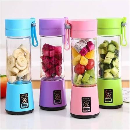 Mini Liquidificador Portátil Recarregável — Shake, Suco e Vitamina em 30 Segundos