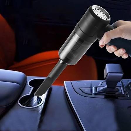 Mini Aspirador Automotivo Portátil Sem Fio — Sucção 15000Pa, Recarregável, Kit com 5 Bicos