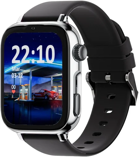 Smartwatch Fitness HD — Monitor Cardíaco, GPS, +100 Modos Esportivos e Notificações